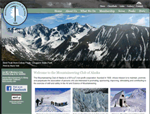 Tablet Screenshot of mtnclubak.org